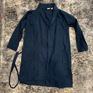 LL Bean Long blue Coat For Women. Size M. 0 BMH4 100% cotton